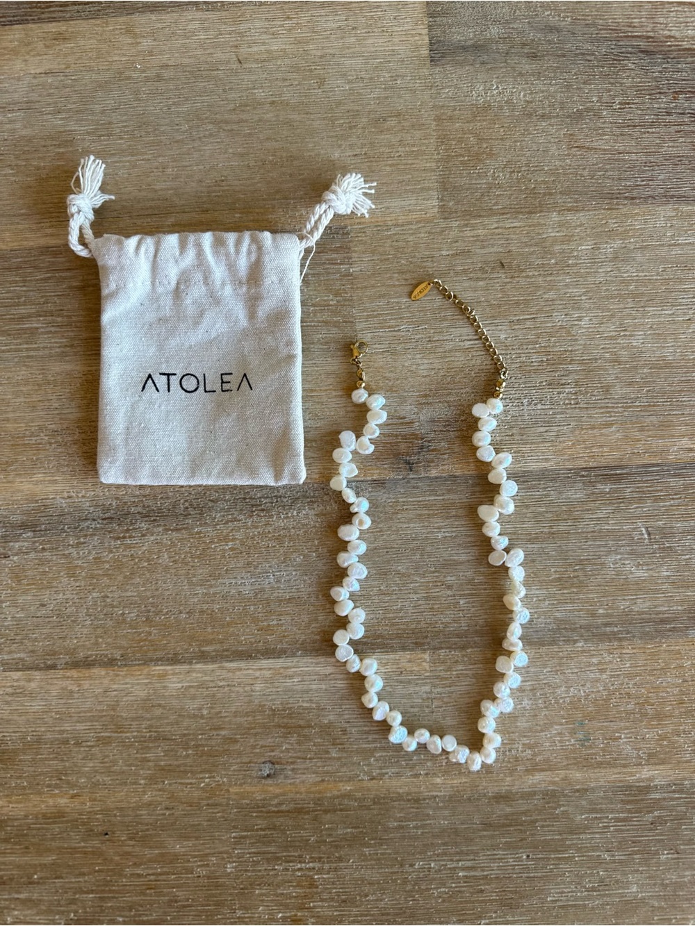 Atolea Sunseeker Choker, Freshwater Pearls